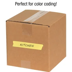 Tape Logic® Colored Masking Tape, 4.9 Mil, 1/2