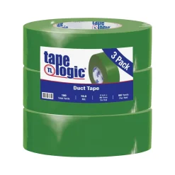 Tape Logic Duct Tape, 10 Mil, 2" x 60 yds., Green, 3/Case (T987100G3PK)