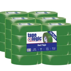 Tape Logic® Duct Tape, 10 Mil, 2" x 60 yds., Green, 24/Case (T987100G)