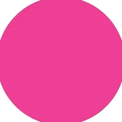 Tape Logic® Inventory Circle Labels, 3/4", Fluorescent Pink, 500/Roll (DL610K)