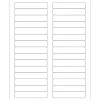 Tape Logic® Laser Labels, Rectangle, 3 7/16" x 2/3", White, 3000/Case (LL120)