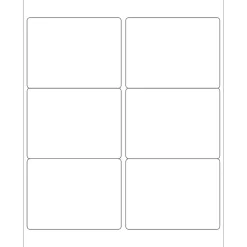 Tape Logic® Laser Labels, Rectangle, 4" x 3", White, 600/Case (LL126)