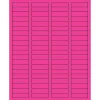 Tape Logic® Rectangle Laser Labels, 1 3/4" x 1/2", Fluorescent Pink, 8000/Case (LL170PK)