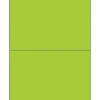 Tape Logic® Rectangle Laser Labels, 8 1/2" x 5 1/2", Fluorescent Green, 200/Case (LL184GN)