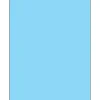 Tape Logic® Rectangle Laser Labels, 8 1/2" x 11", Pastel Blue, 100/Case (LL185BE)