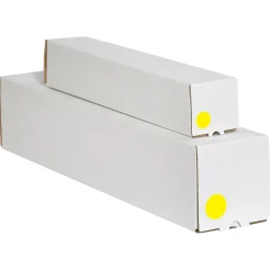 Tape Logic Removable Labels, 2" Circle, Fluorescent Yellow, 500 /Roll (DL1390FY)