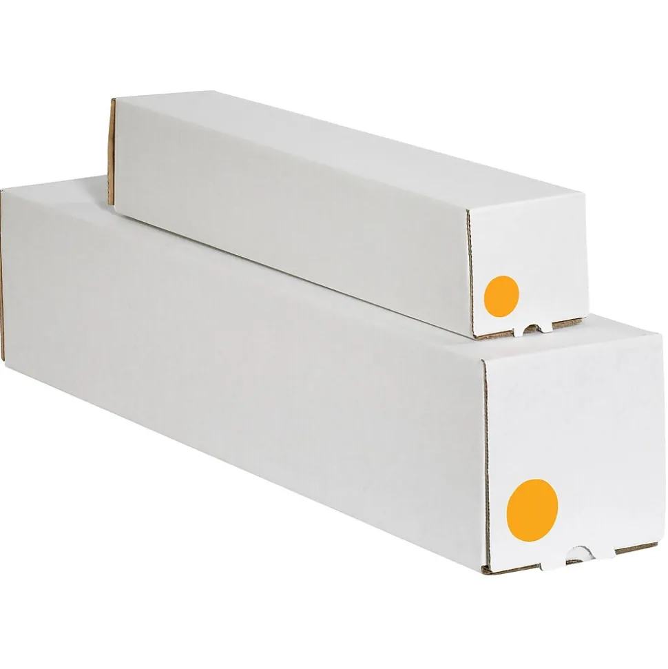 Tape Logic Removable Labels, 1" Circle, Fluorescent Orange, 500 /Roll (DL1389FO)