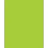 Tape Logic® Removable Rectangle Laser Labels, 8 1/2" x 11", Fluorescent Green, 100/Case (LL420GN)