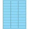 Tape Logic® Removable Rectangle Laser Labels, 2 5/8" x 1", Pastel Blue, 3000/Case (LL405BE)