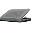 Targus 15.5" x 11.25" Dual-Fan Chill Mat with Adjustable Stand, Gray (AWE90GL)