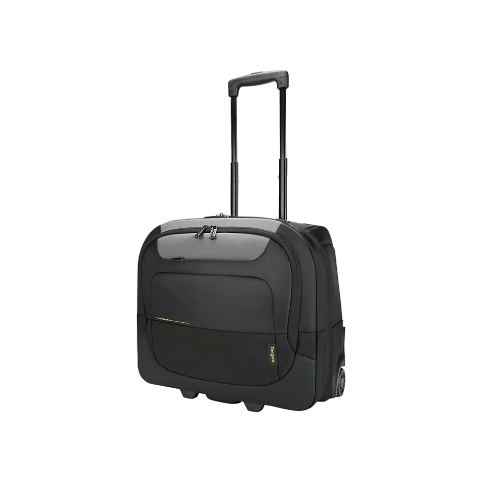 Targus CityGear 17.3" Nylon Rolling Laptop Bag, Black (TCG717GL)