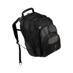 Targus CityGear Laptop Backpack, X-Large, Black/Yellow (TBB018US)
