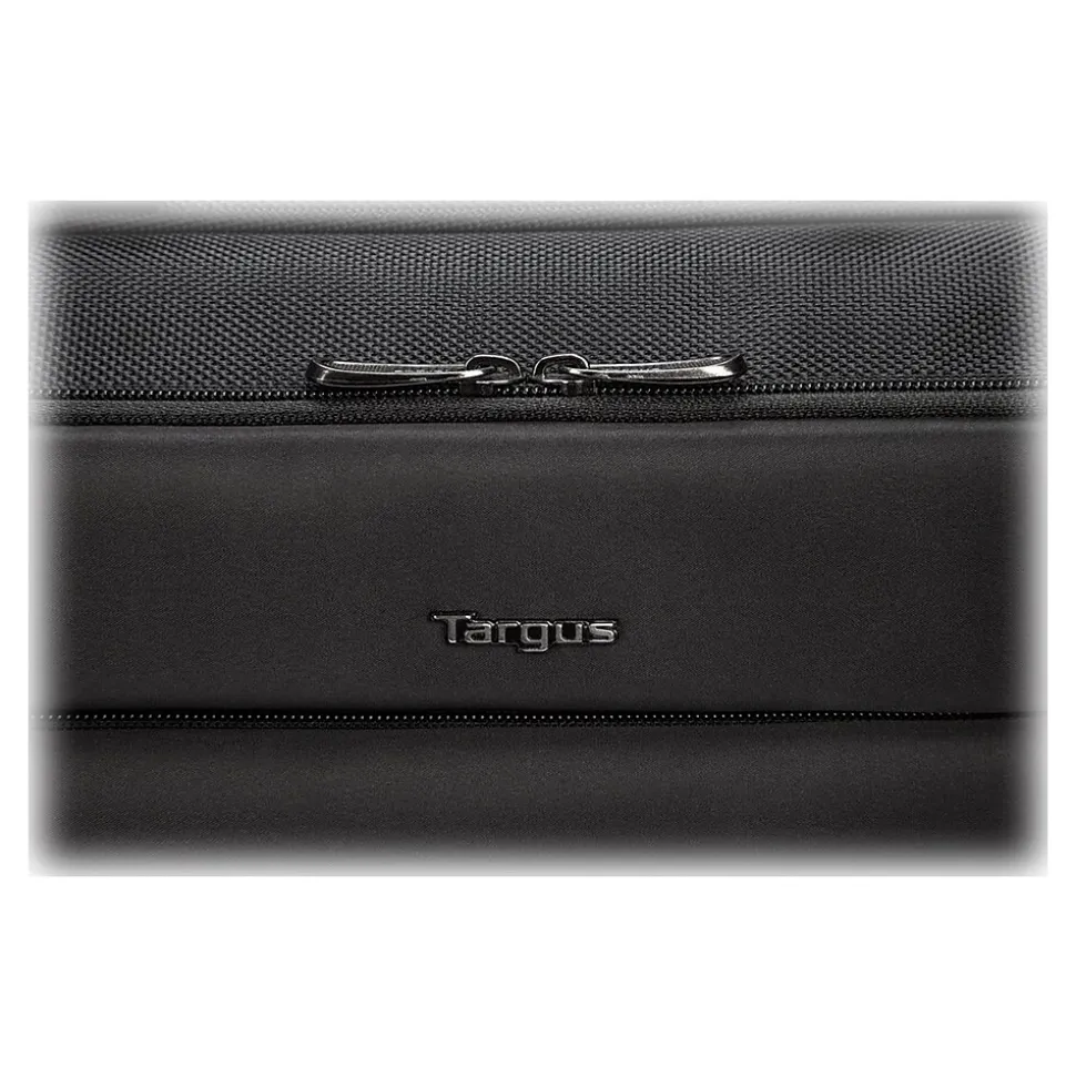 Targus CityLite Laptop Briefcase, Black Polyester (TBT053US)