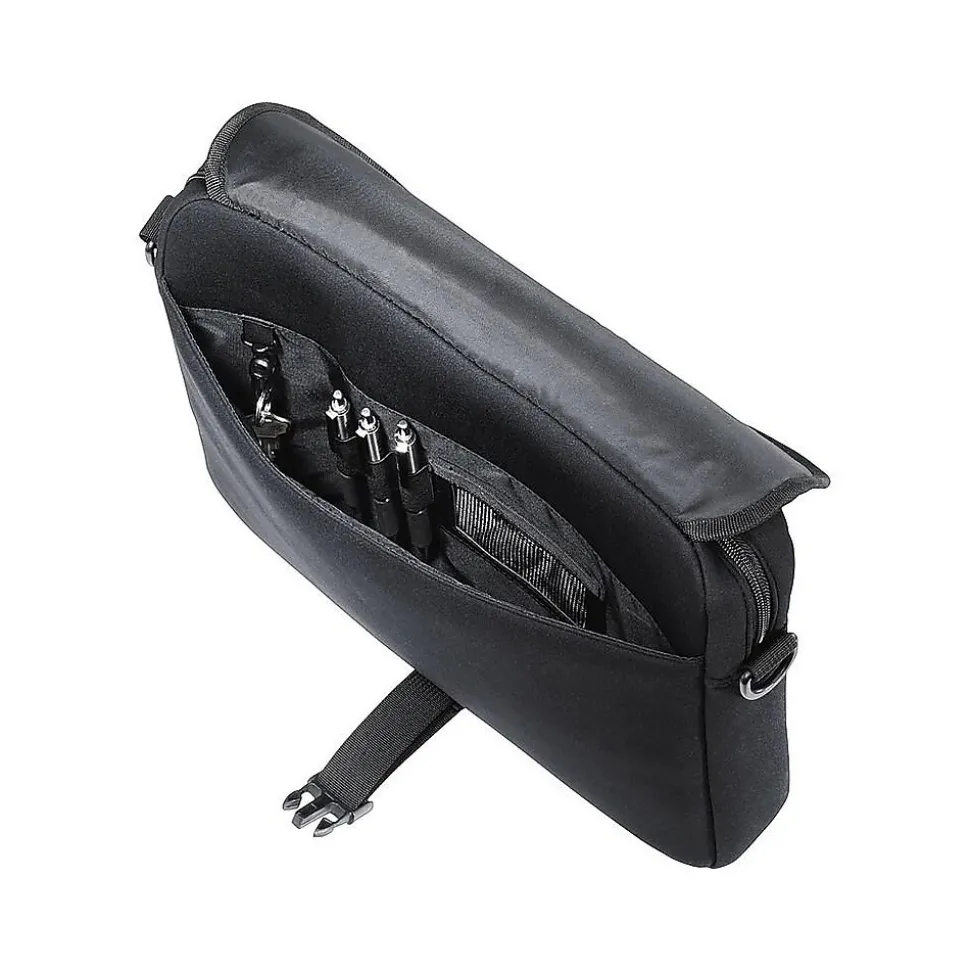 Targus Laptop Sleeve, Gray/Black Neoprene (CVR200)