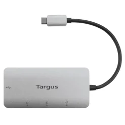 Targus 4-Port USB-C Hub, Silver (ACH226BT)