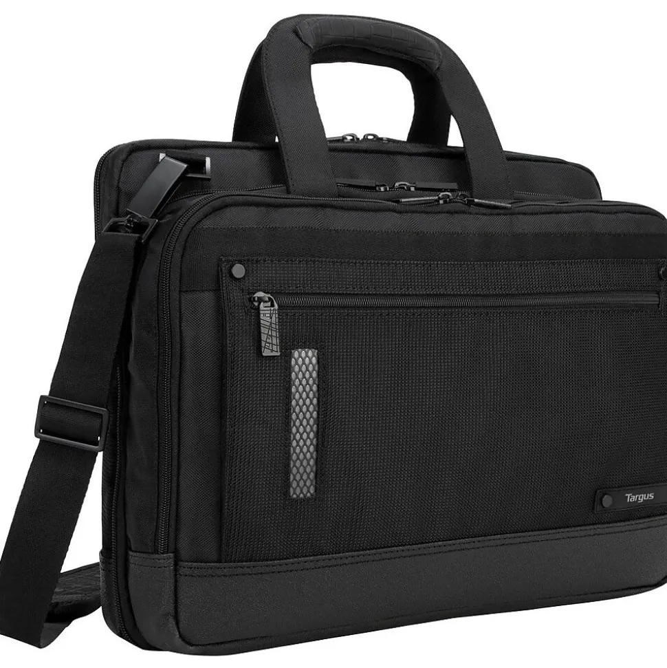 Targus Revolution 15.6" Nylon Laptop Bag, TSA Checkpoint Friendly, Black (TTL416US)