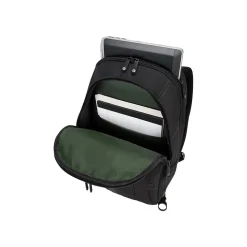 Targus Spruce EcoSmart Backpack, Black/Green (TBB013US)