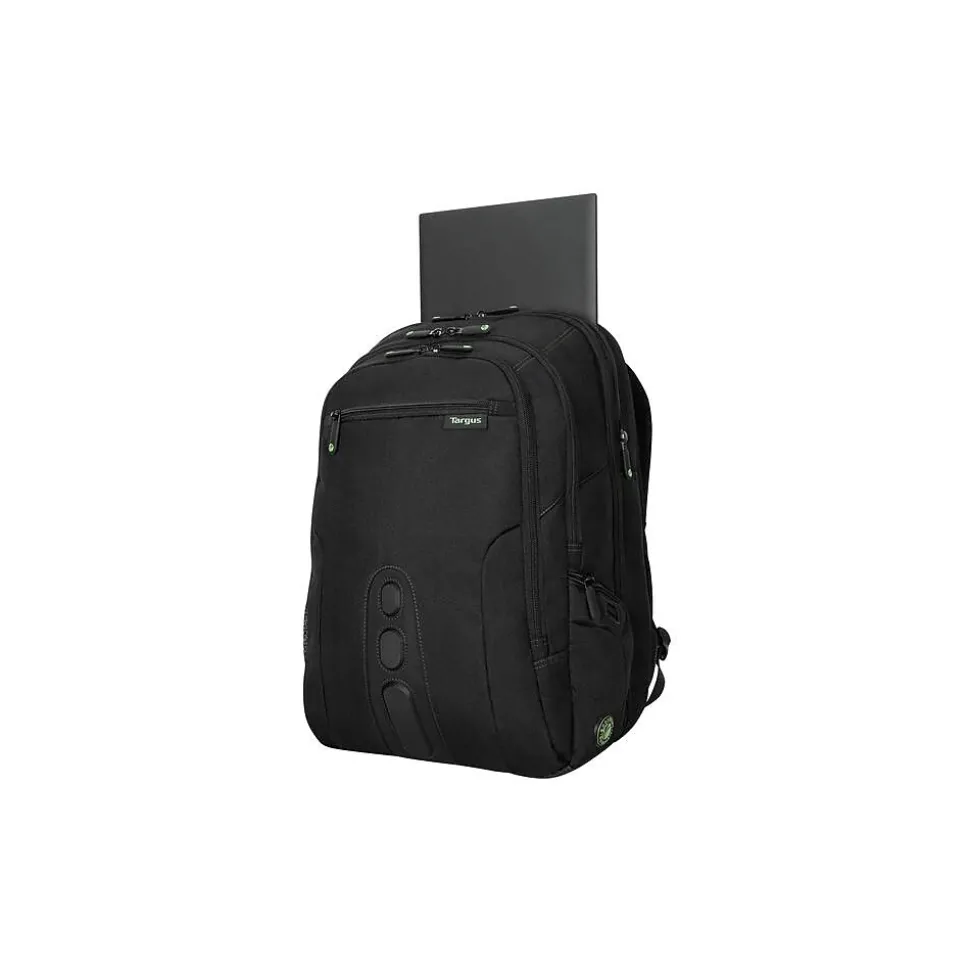 Targus Spruce EcoSmart Laptop Backpack, Black Fabric (TBB 019US)