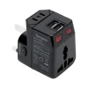 Targus World Travel Plastic Travel Power Adapter, Black (APK032US)