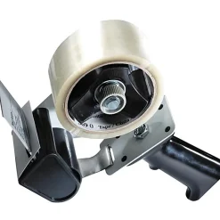 Tartan Pistol Grip 2" to 3" Handheld Packing Tape Dispenser, Black (HB903)