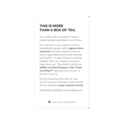 Tazo Earl Gray Black Tea, Tea Bag, 1.38 Oz., 16/Box (10794522003522)