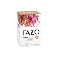 Tazo Passion Herbal Tea, Tea Bag, 1.8 Oz., 20/Box (30794522200451)