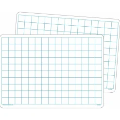 Teacher Created Resources Math Grid Dry-Erase WhiteBoards, 10/Pack (TCR77253b