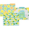 Teacher Created Resources Lemon Zest File Folder, 1/3-Cut Tab, Letter Size, Assorted Colors, 24/Pack(TCR8542-2)