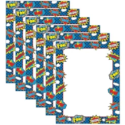 Teacher Created Resources Superhero Computer Paper, 50 Sheets Per Pack, 6 Packs (TCR5629-6)