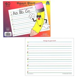 Teacher Created Resources Smart Start K-1 Writing Paper, 40 Sheet/Pack, Pack of 3 (TCR76500-3)