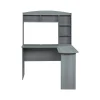 Techni Mobili 47" L-Shaped Desk, Gray (RTA-8410-GRY)