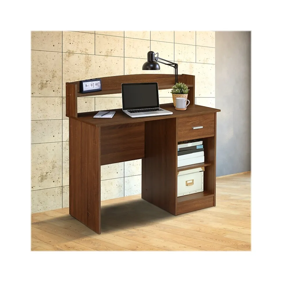 Techni Mobili 41" Table Desk, Oak (RTA-8409-OAK)