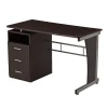 Techni Mobili 48"W Computer Desk with Ample Storage, Chocolate (RTA-3520-CH36)