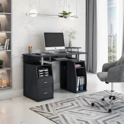 Techni Mobili 47"W Computer Desk, Espresso (RTA-8211-ES18)