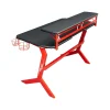 Techni Sport Stryker 50" Computer Desk, Red/Black (RTA-TS201-RED)