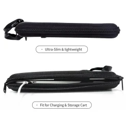 Techprotectus Carrying Laptop Case, Black, Vinyl (TP-BK-CC14)