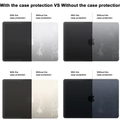 Techprotectus Hard-Shell Laptop Sleeve with Keyboard Cover, Black, (TP-BK-MA13M2)