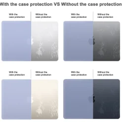 Techprotectus Hard-Shell Laptop Sleeve with Keyboard Cover, Serenity Blue, (TP-SB-K-MA13M2)