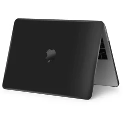 Techprotectus Laptop Case with Keyboard Cover and Screen Protector, Black, Plastic (TP-BK-K-MA13M1)