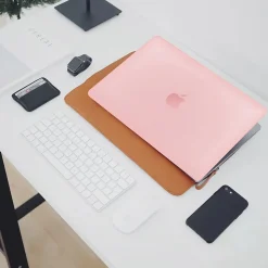 Techprotectus Laptop Case with Keyboard Cover and Screen Protector, Pink, Plastic (TP-RQ-K-MP16M1X)