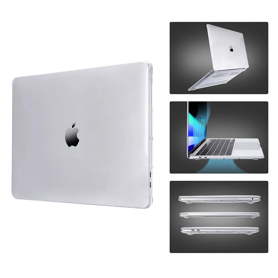 Techprotectus Laptop Case with Keyboard Cover and Screen Protector, Clear, Plastic (TP-CYCL-MP16ST)