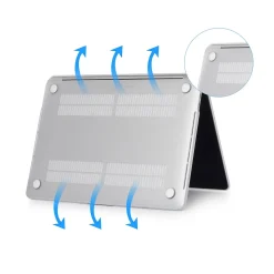 Techprotectus Laptop Case with Keyboard Cover and Screen Protector, Clear, Plastic (TP-CYCL-MP16ST)