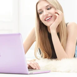 Techprotectus Laptop Case with Keyboard Cover and Screen Protector, Light Purple, Plastic (TP-LP-K-MA13M1)