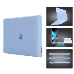 TechProtectus Laptop Case with Keyboard Cover and Screen Protector, Serenity Blue (TP-SB-K-MP16M1X)