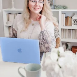 TechProtectus Laptop Case with Keyboard Cover and Screen Protector, Serenity Blue (TP-SB-K-MP16M1X)