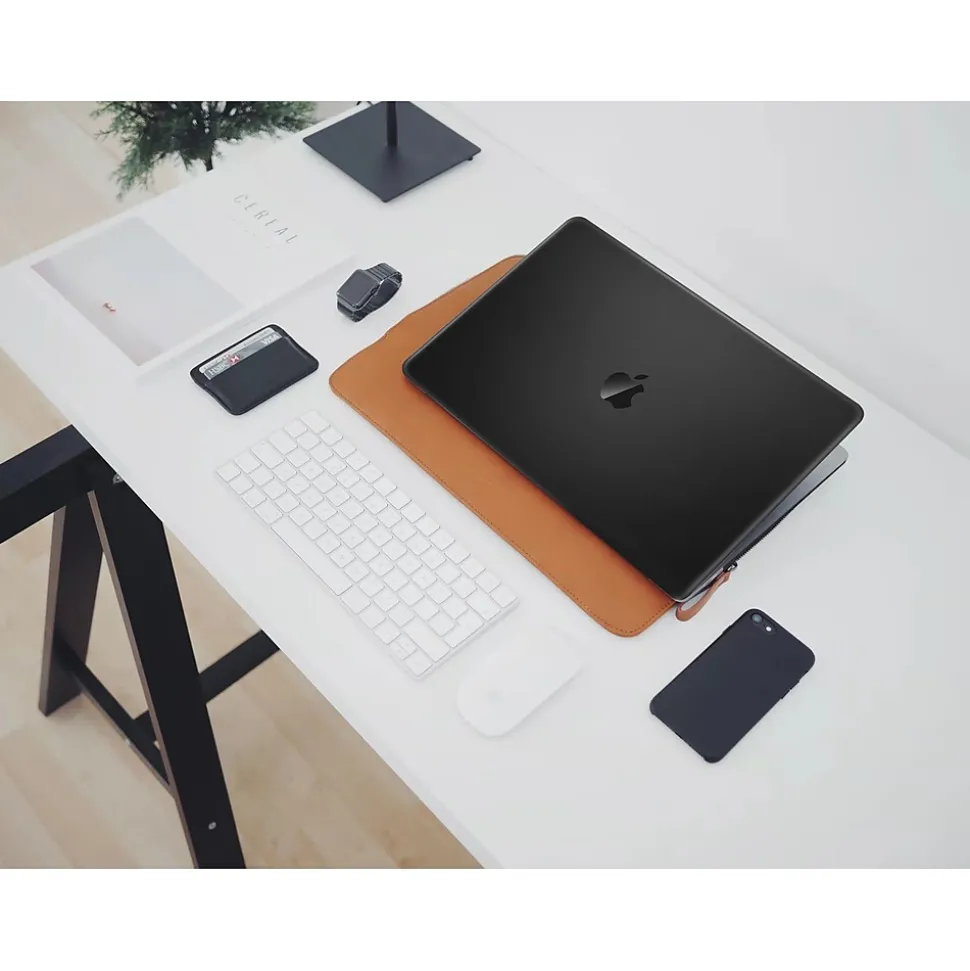 Techprotectus Laptop Case with Keyboard Cover and Screen Protector, Black, Plastic (TP-BK-K-MP14M1)