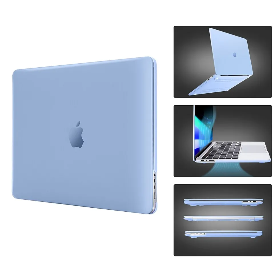 TechProtectus Laptop Case with Keyboard Cover and Screen Protector, Serenity Blue (TP-SB-K-MP14M1)