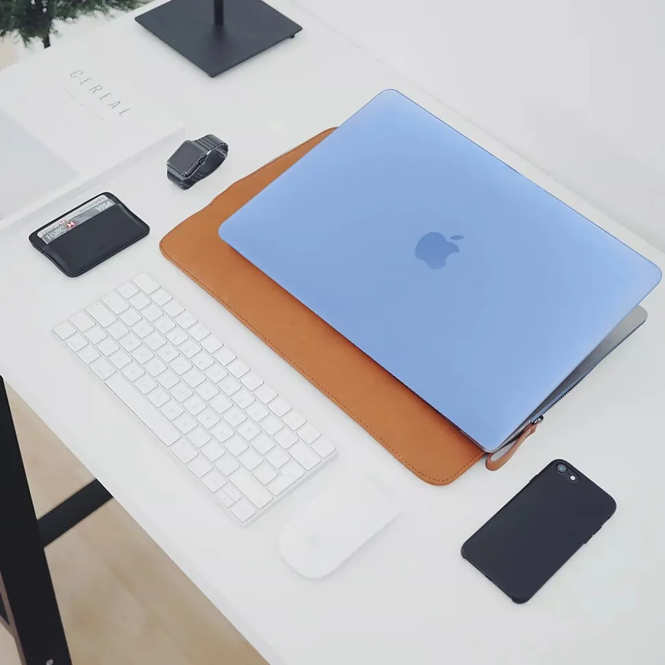 TechProtectus Laptop Case with Keyboard Cover and Screen Protector, Serenity Blue (TP-SB-K-MP14M1)