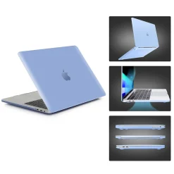 Techprotectus Laptop Case with Keyboard Cover and Screen Protector, Light Blue, Plastic (TP-SB-K-MP13M1)