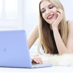 Techprotectus Laptop Case with Keyboard Cover and Screen Protector, Light Blue, Plastic (TP-SB-K-MP13M1)